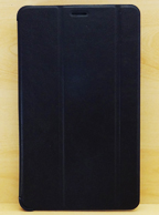 Capa Book Cover Slim Preta s/ Logo Tablet Samsung Galaxy Tab Pr 8.4 SM-T320, SM-T321 e SM-T325