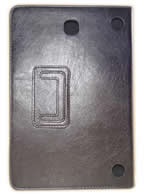 Capa Case Carteira Couro PRETA Tablet Samsung Galaxy Tab A 8.0 Modelos SM-P350n, SM-P355m, SM-T350n ou SM-T355n V2