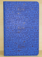 Capa Case Couro Desenho Azul Marinho Tablet LG G Pad V700 Android 10.1 polegadas
