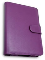 Capa de Couro Roxa Samsung Galaxy Tab P1000 Capa de Couro Roxa Samsung Galaxy Tab P1000