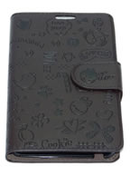 Capa Case Desenhos Samsung Galaxy Note1 I9220 e GT-N7000 Marrom