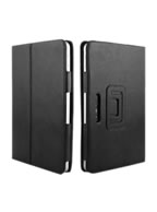 Capa Couro Preta para Samsung Galaxy Tab 10.1 P7500 P7510