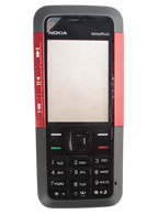 Carca�a Nokia 5310 Preta c/ Vermelho Completa