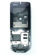 Carca�a Nokia 7500 Preta Nova Completa