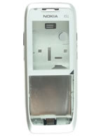 Carca�a Nokia E51 Prata com Branco Nova Completa