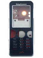 Carca�a Capa Sony Ericsson W610 ou W610i Preta Nova