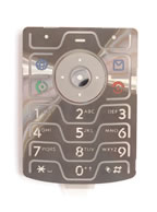 Teclado Motorola V3 Original Prata